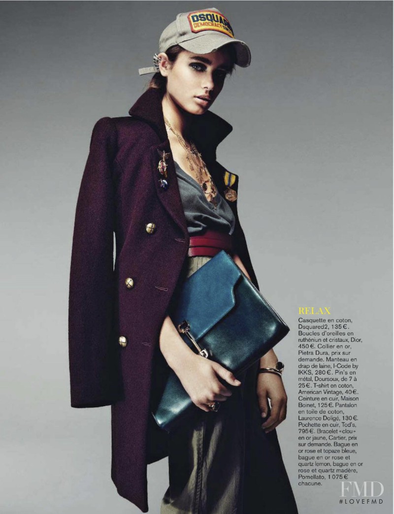 Taylor Hill featured in Un Hiver Ultra Mode, October 2012