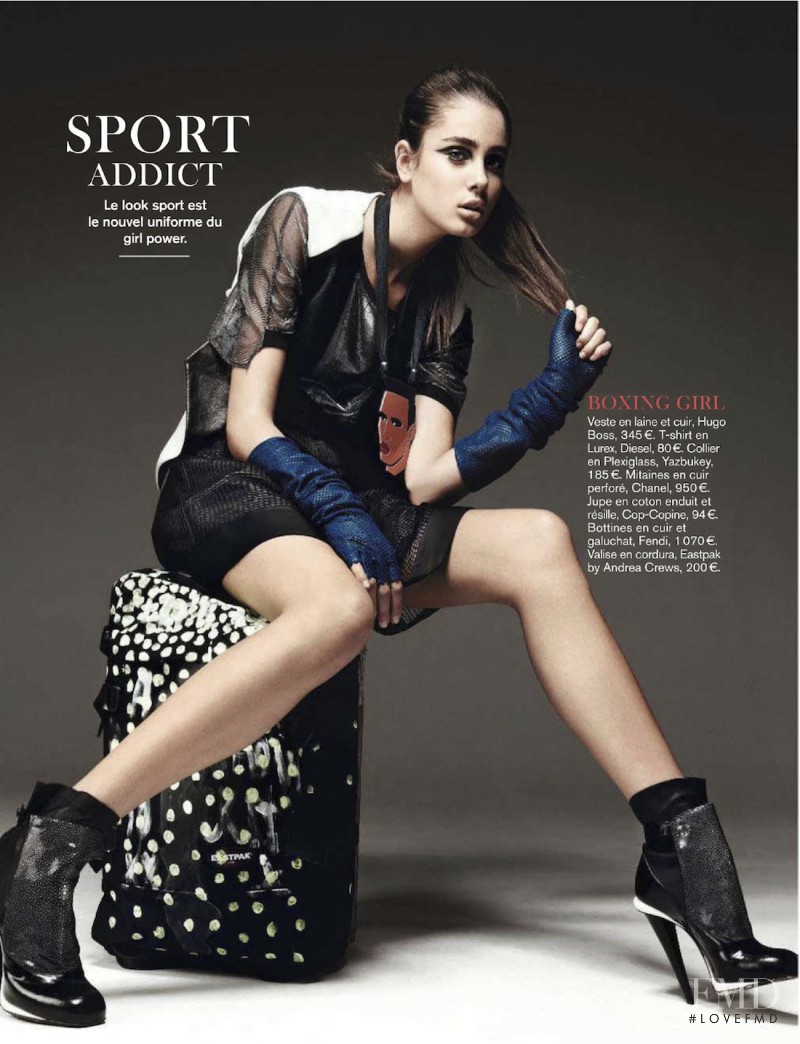 Taylor Hill featured in Un Hiver Ultra Mode, October 2012