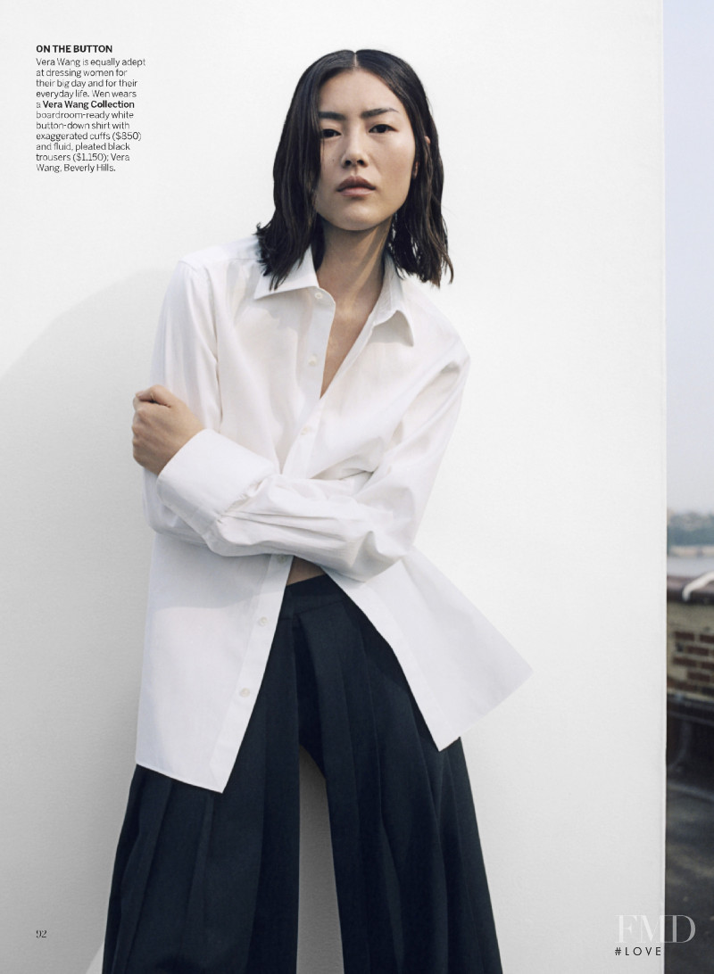 Liu Wen featured in The Present is Female, August 2019