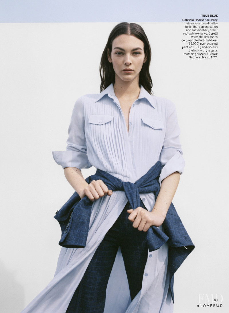 Vittoria Ceretti featured in The Present is Female, August 2019