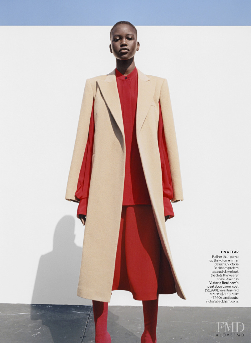 Adut Akech Bior featured in The Present is Female, August 2019