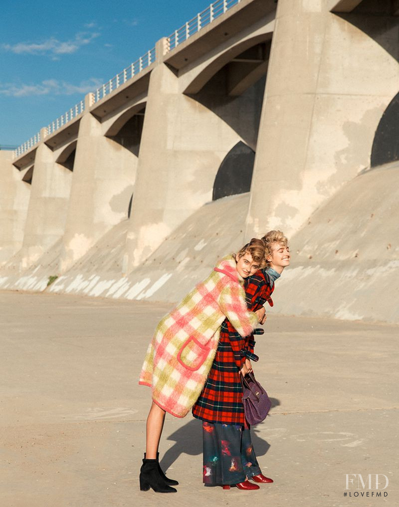 Kelsey Soles featured in Mad for Plaid, October 2016