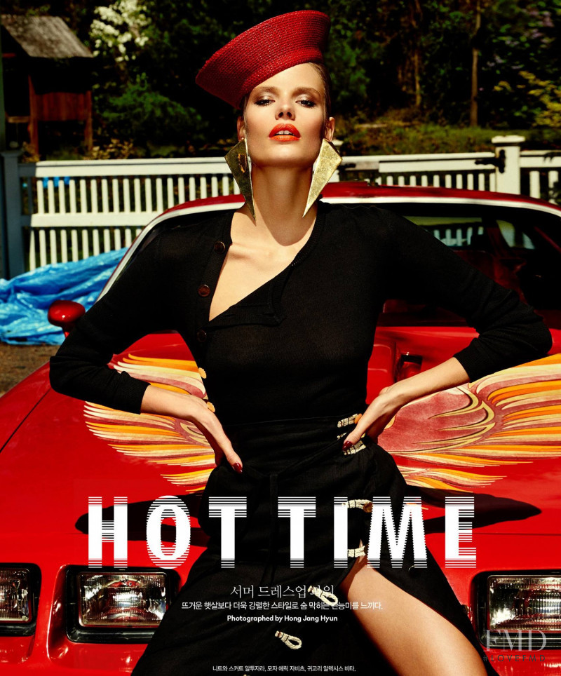 Alena Blohm featured in Hot Time, July 2016