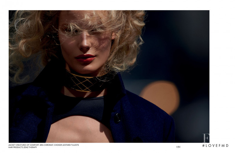 Alena Blohm featured in Curls In Motion, December 2015