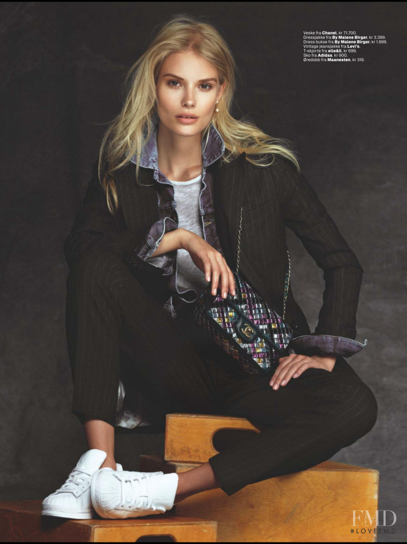 Alena Blohm featured in Elle Fashion, October 2015