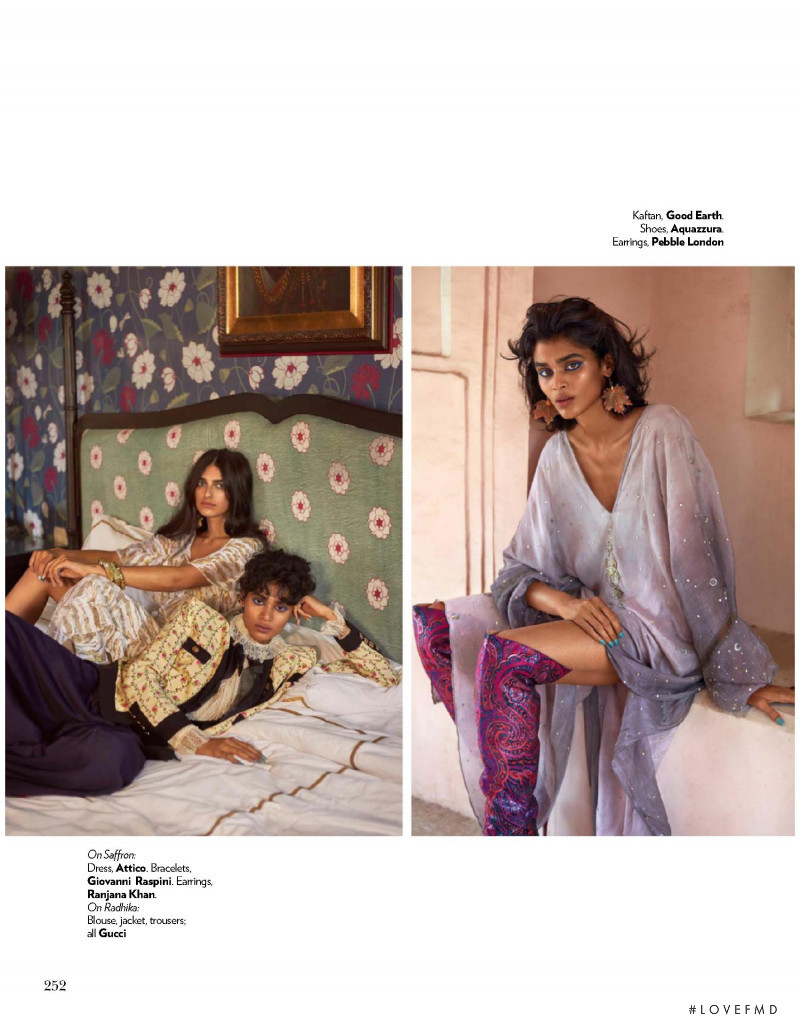 Radhika Nair featured in Model Behaviour, September 2018