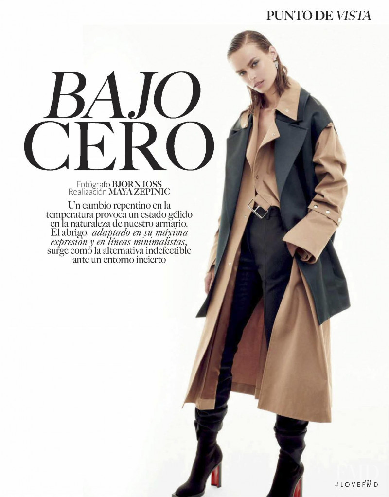 Birgit Kos featured in Bajo Cero, September 2018