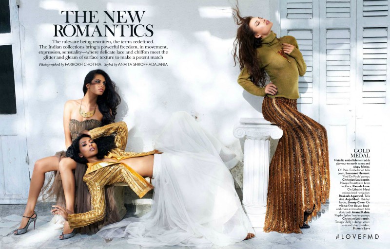 Jaslene Gonzalez featured in The New Romantics, September 2012