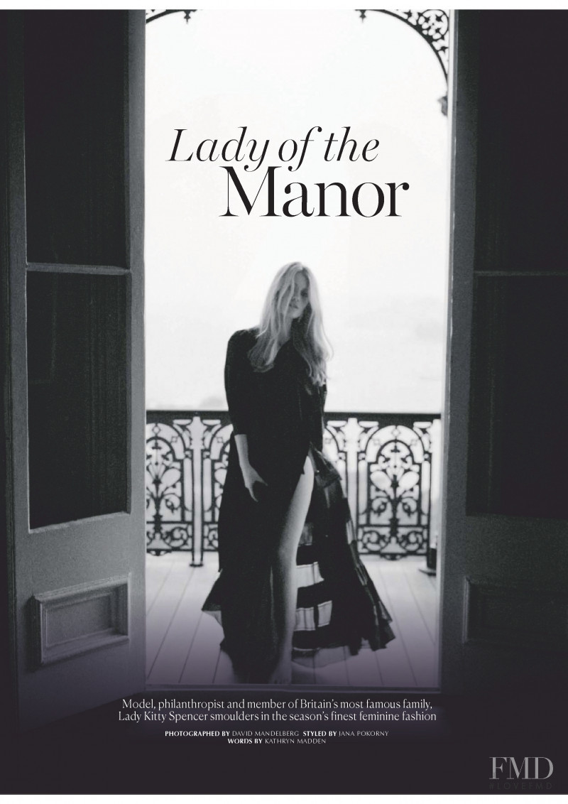 Lady of the Manor, August 2019