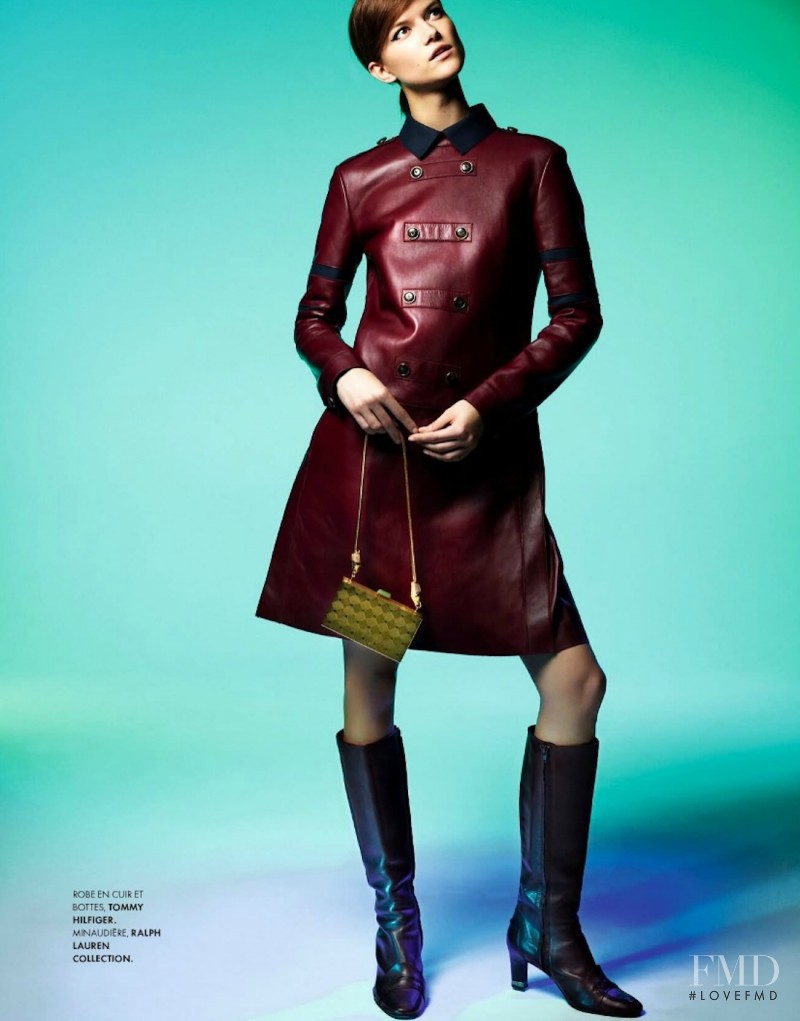 Kasia Struss featured in Color Top, August 2012