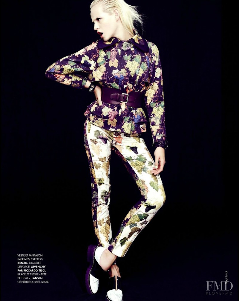 Ginta Lapina featured in All That Chic, August 2012