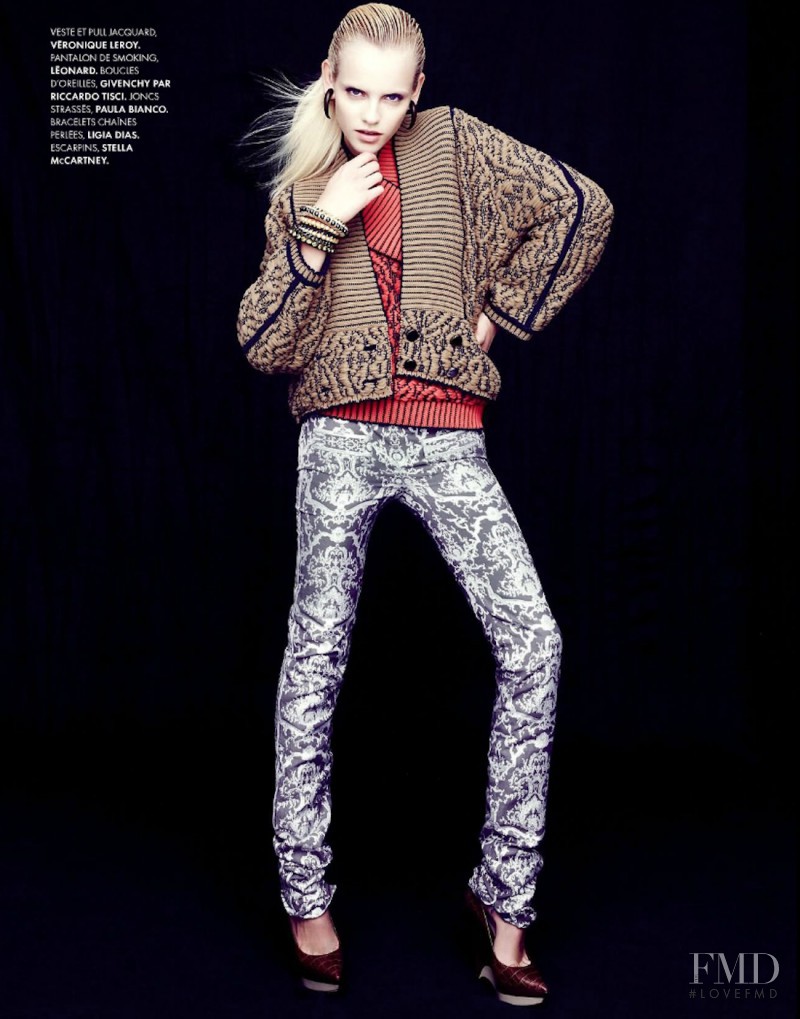 Ginta Lapina featured in All That Chic, August 2012