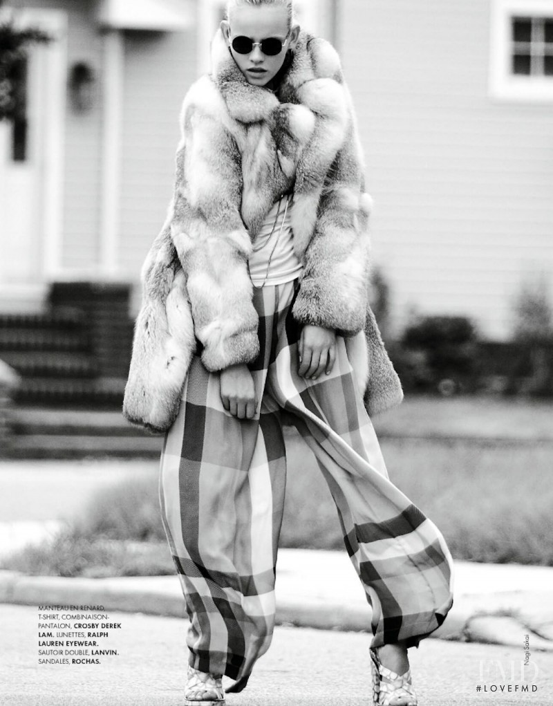 Ginta Lapina featured in All That Chic, August 2012