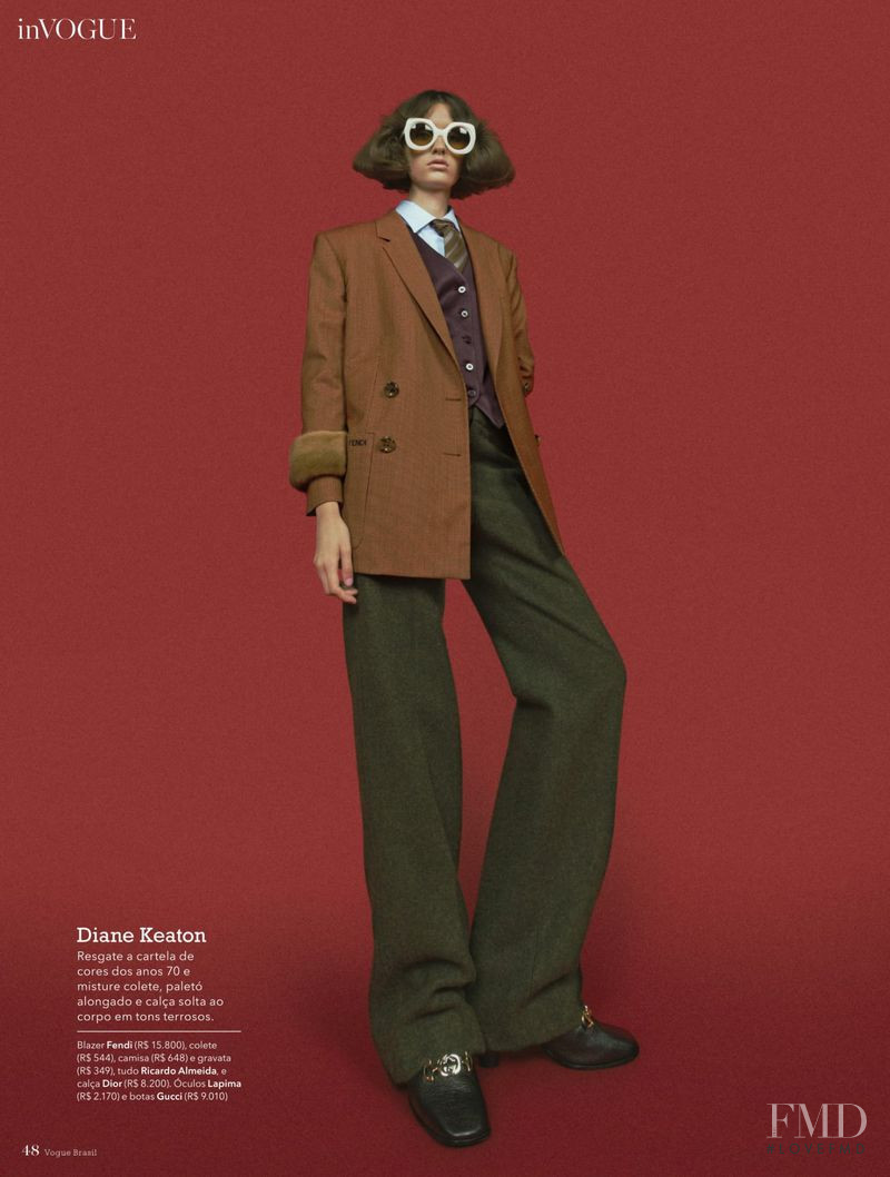 Leila Zandonai featured in Como de Costume, August 2019