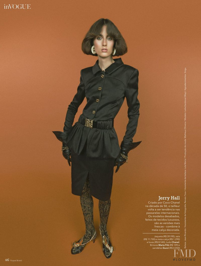 Leila Zandonai featured in Como de Costume, August 2019