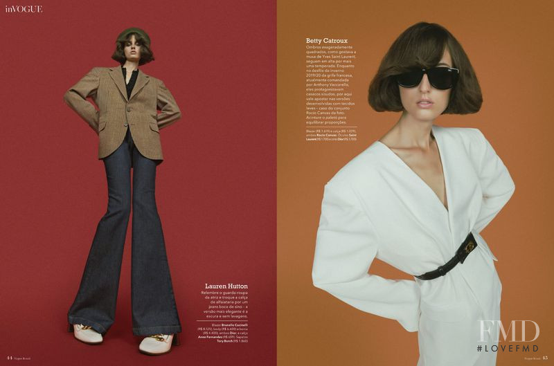 Leila Zandonai featured in Como de Costume, August 2019