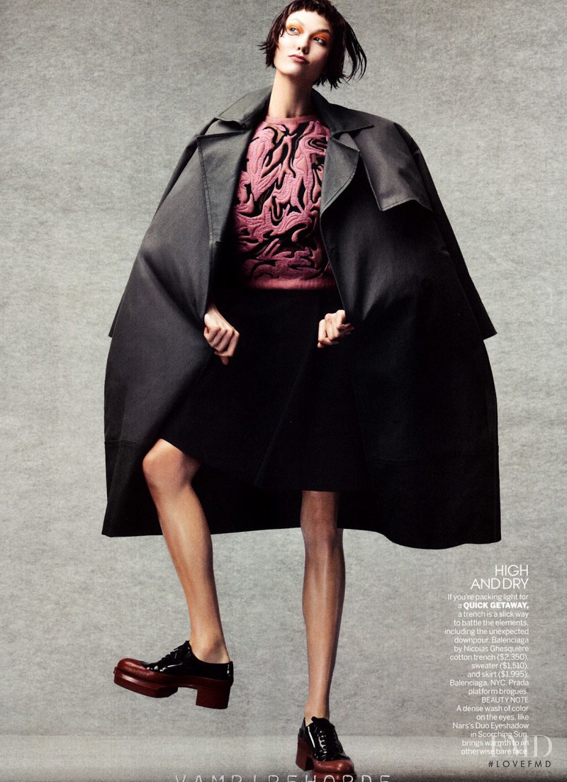 Karlie Kloss featured in Cover Me, October 2012