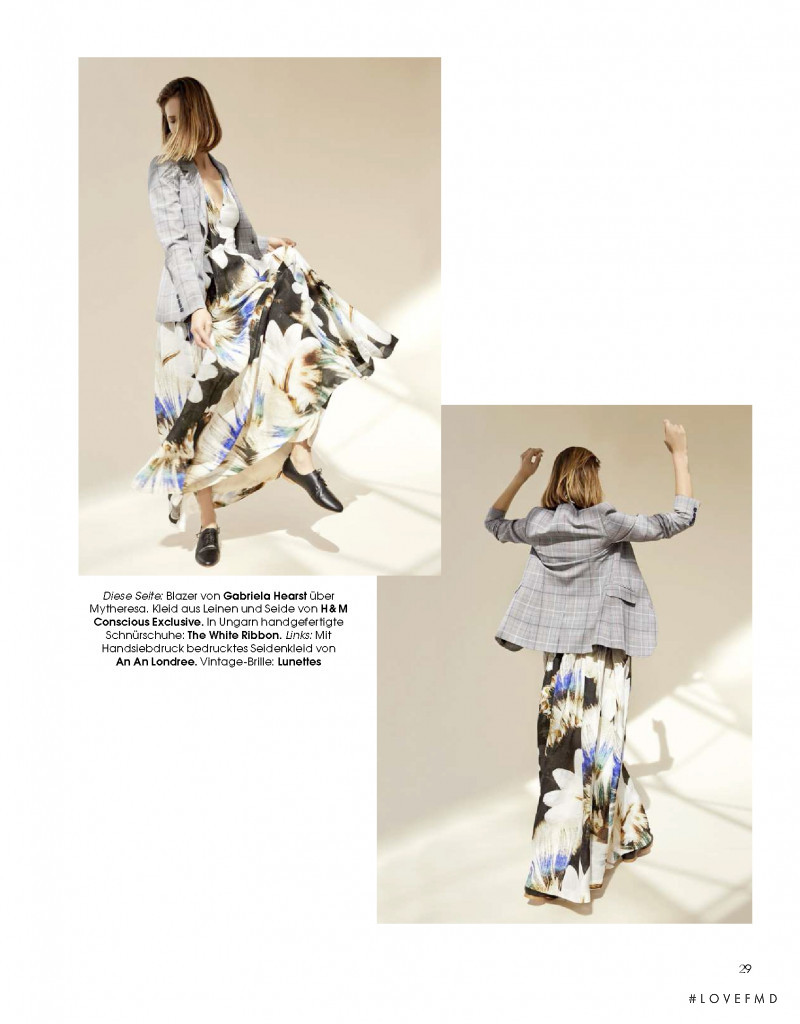 Denni Parkinson featured in Fashion for Future, August 2019