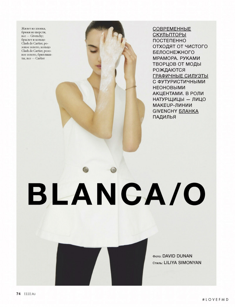 Blanca Padilla featured in Blanca/o, July 2019