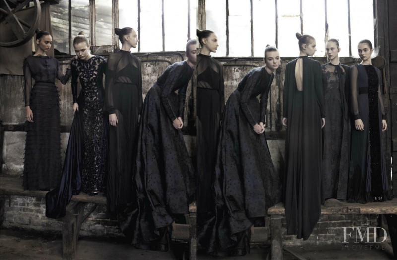 Josephine Skriver featured in Valentino Haute Couture, September 2012