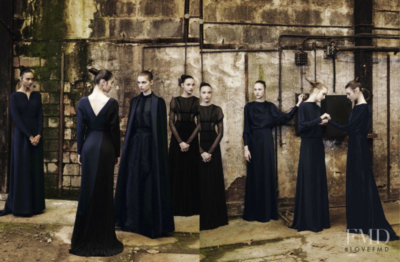 Josephine Skriver featured in Valentino Haute Couture, September 2012
