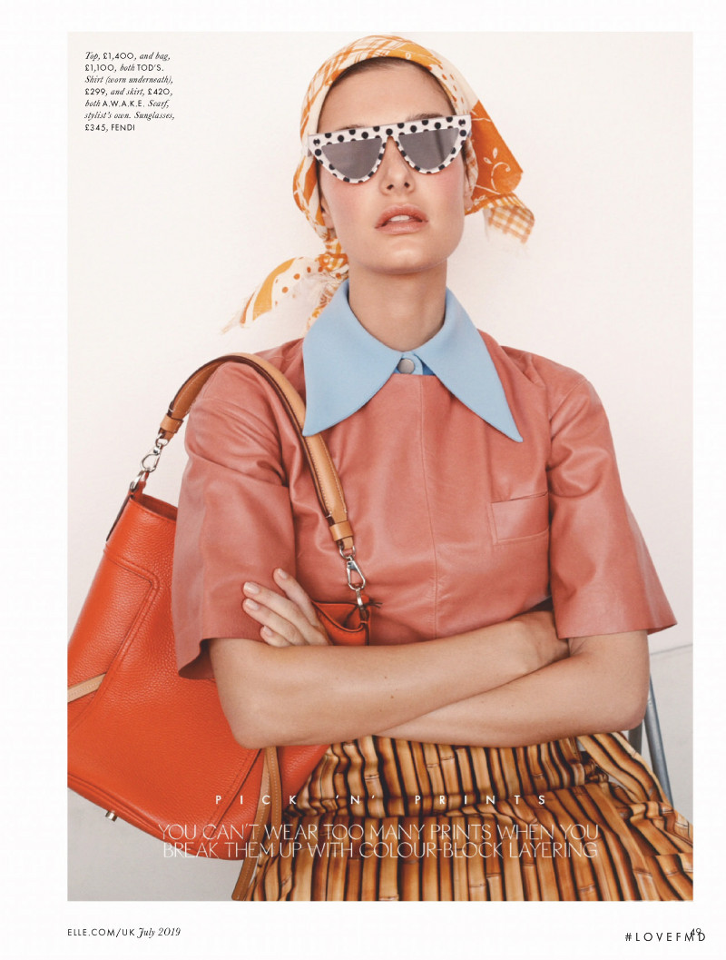 Ophélie Guillermand featured in The sweet Escape, July 2019