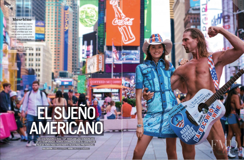 Celine Bethmann featured in El Sueno Americano, September 2019