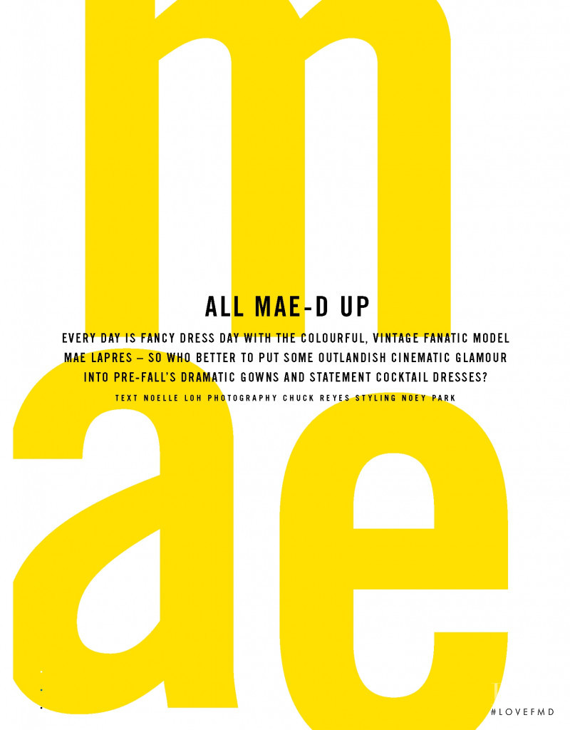 All Mae-D Up, July 2019