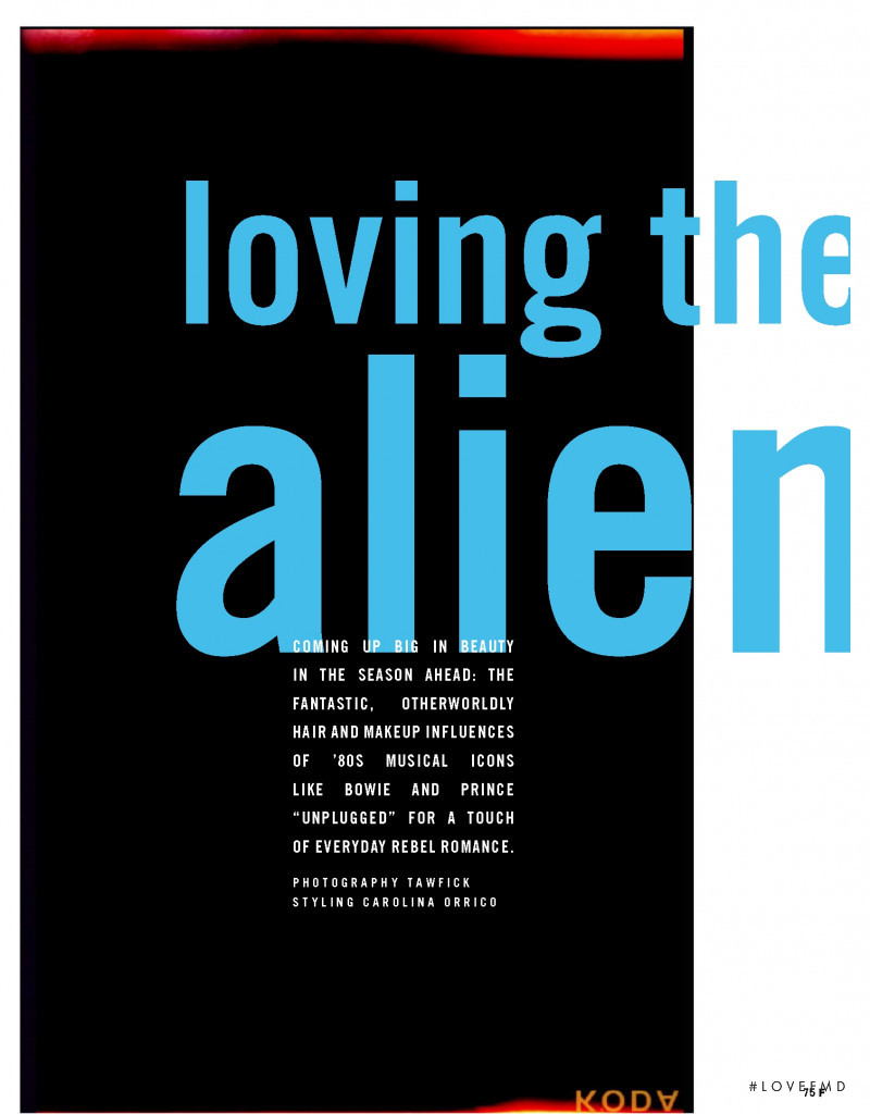 Loving the Alien, July 2019