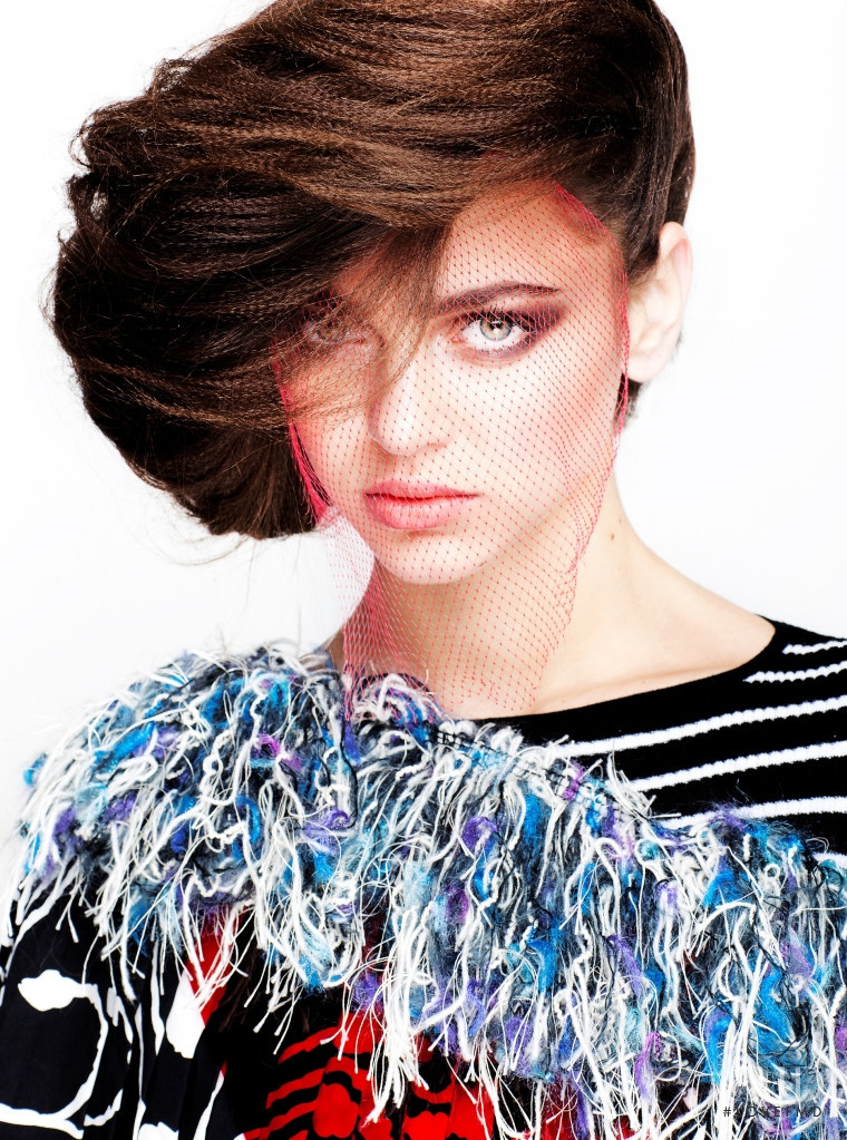 Zhenya Katava featured in Dress In Fresh, December 2011