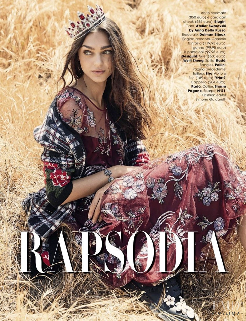 Zhenya Katava featured in Rapsodia Soft, October 2018