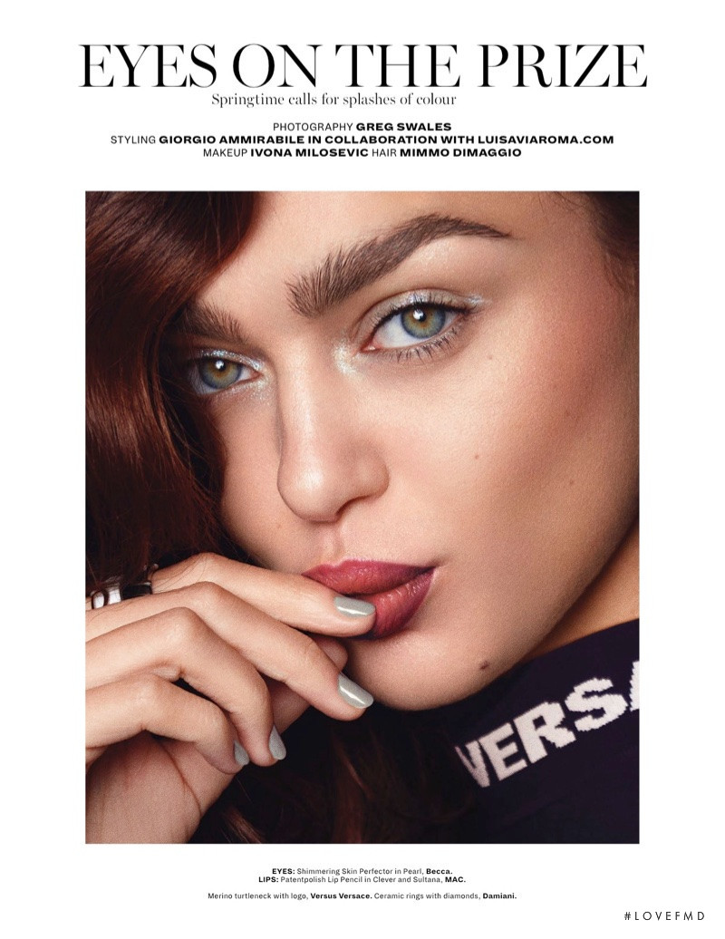 Zhenya Katava featured in Eyes on the Prize, February 2018