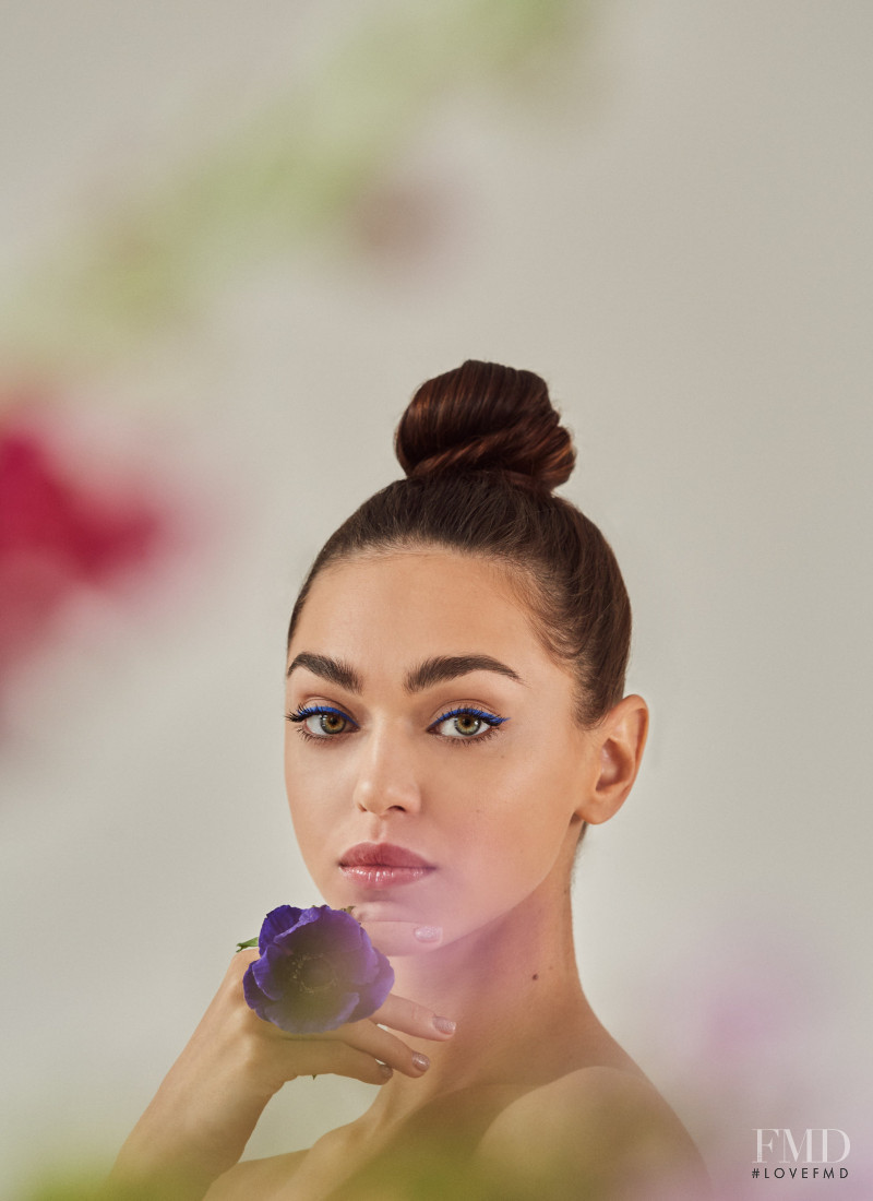 Zhenya Katava featured in Beauty, April 2019