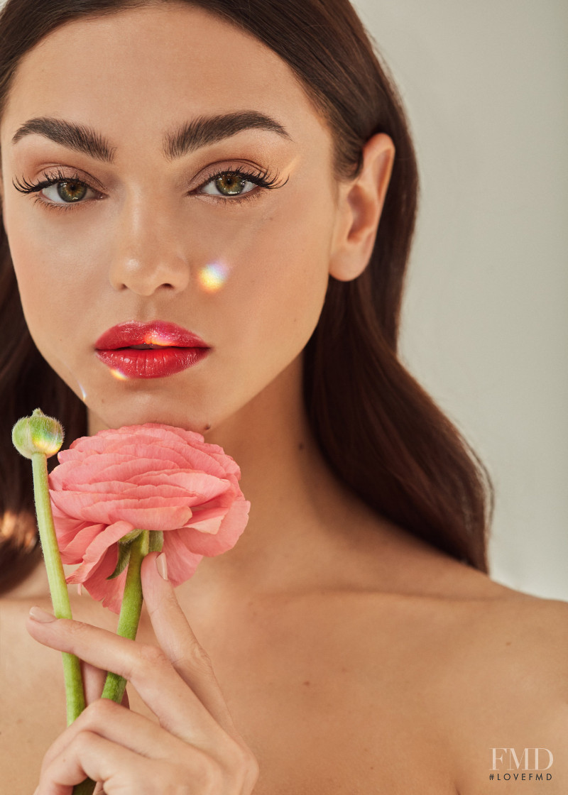 Zhenya Katava featured in Beauty, April 2019
