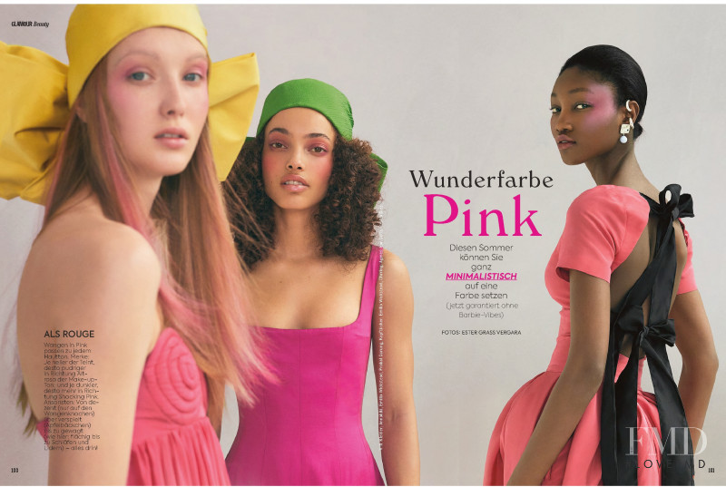 Eniola Abioro featured in Wunderfarbe Pink, August 2019