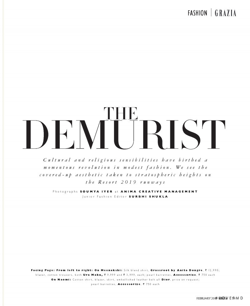 The Demurist, February 2019