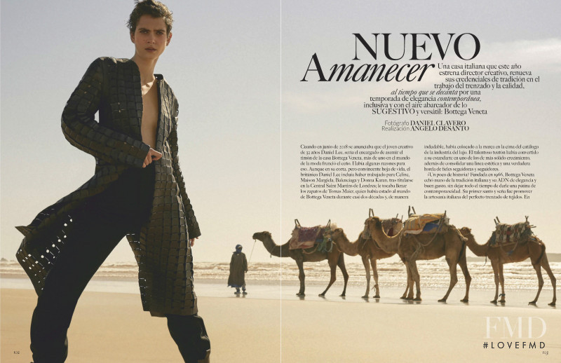 Amandine Renard featured in Nuevo Amanecer, August 2019
