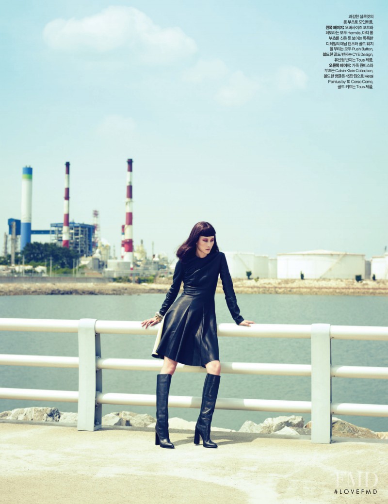 Hyun Yi Lee featured in The New Leather Dressing, September 2012