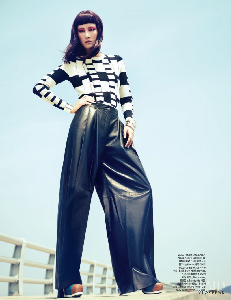Hyun Yi Lee featured in The New Leather Dressing, September 2012