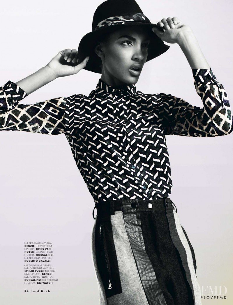 Jourdan Dunn featured in Trip Hop, October 2012