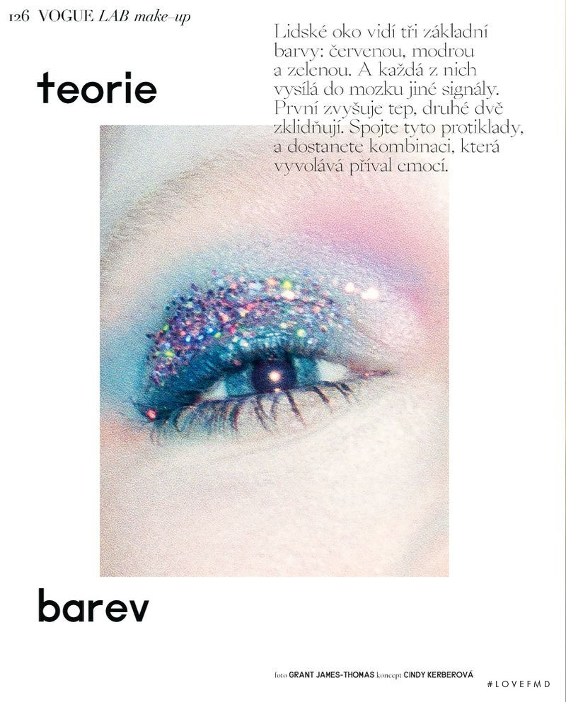 Betsy Teske featured in Teorie Barev, November 2018