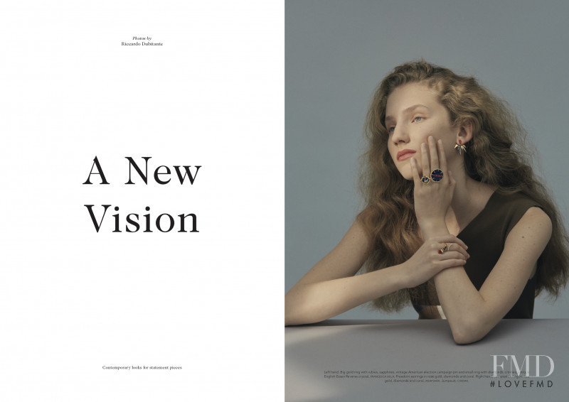 Anna Tihonchuk featured in A New Vision, February 2018