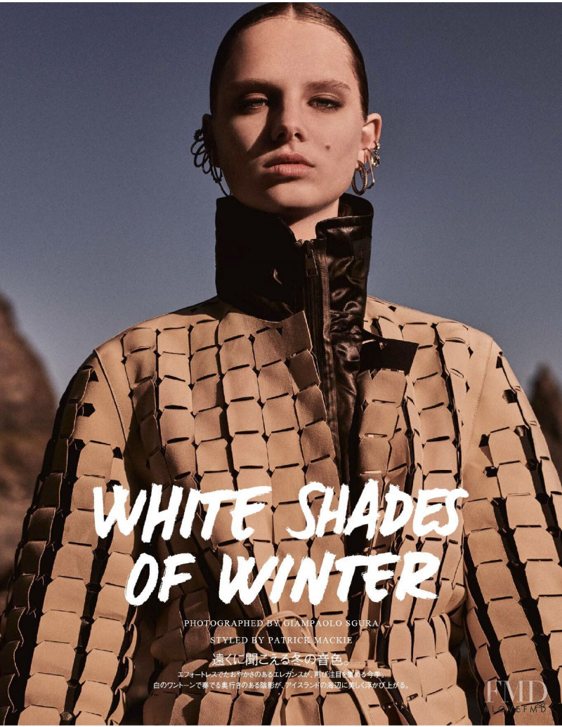 Giselle Norman featured in White Shades Of Winter, October 2019