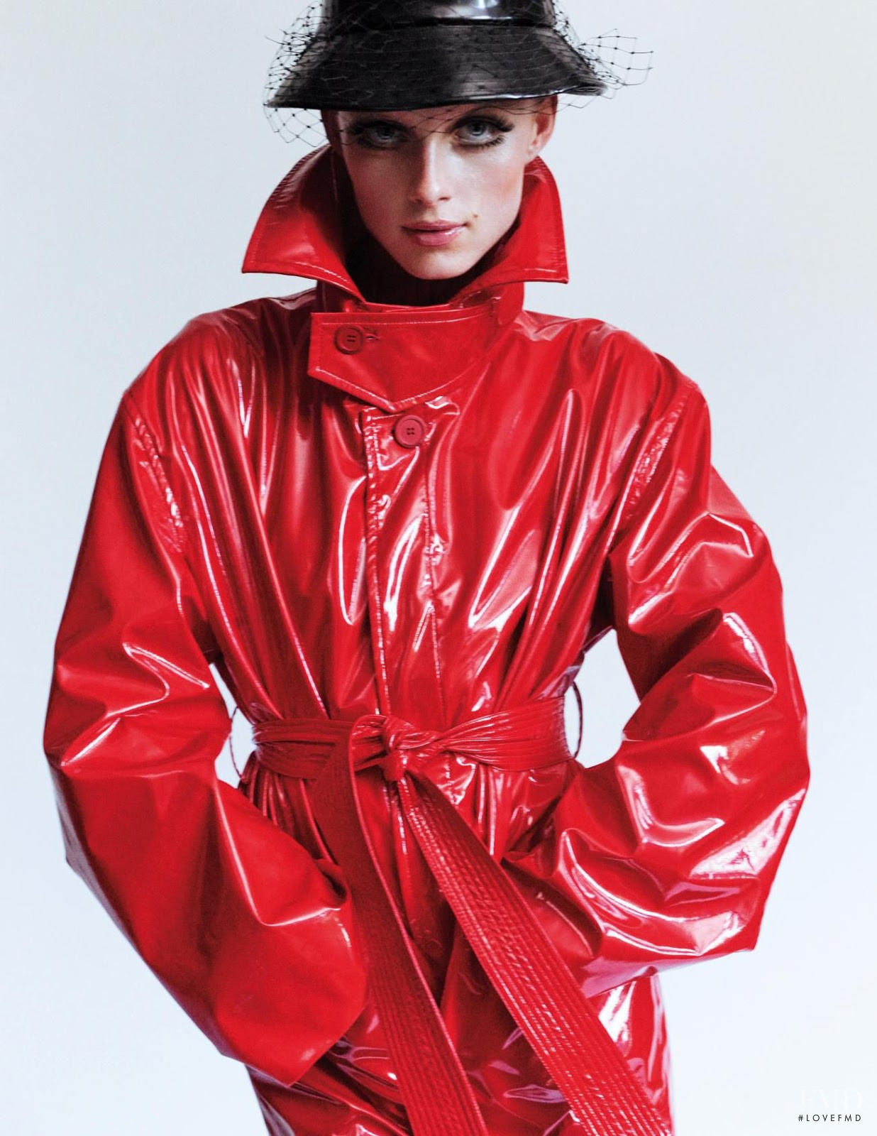 London Calling in Vogue Paris with Rianne Van Rompaey wearing ...