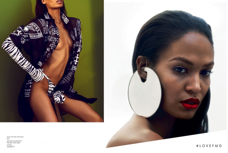 Joan Smalls featured in Health, Wealth, Happiness, September 2012