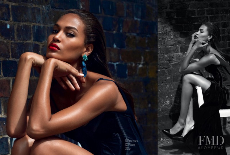 Joan Smalls featured in Health, Wealth, Happiness, September 2012