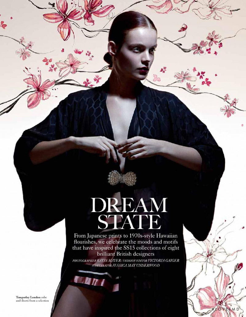 Svea Berlie featured in Dream State, February 2015