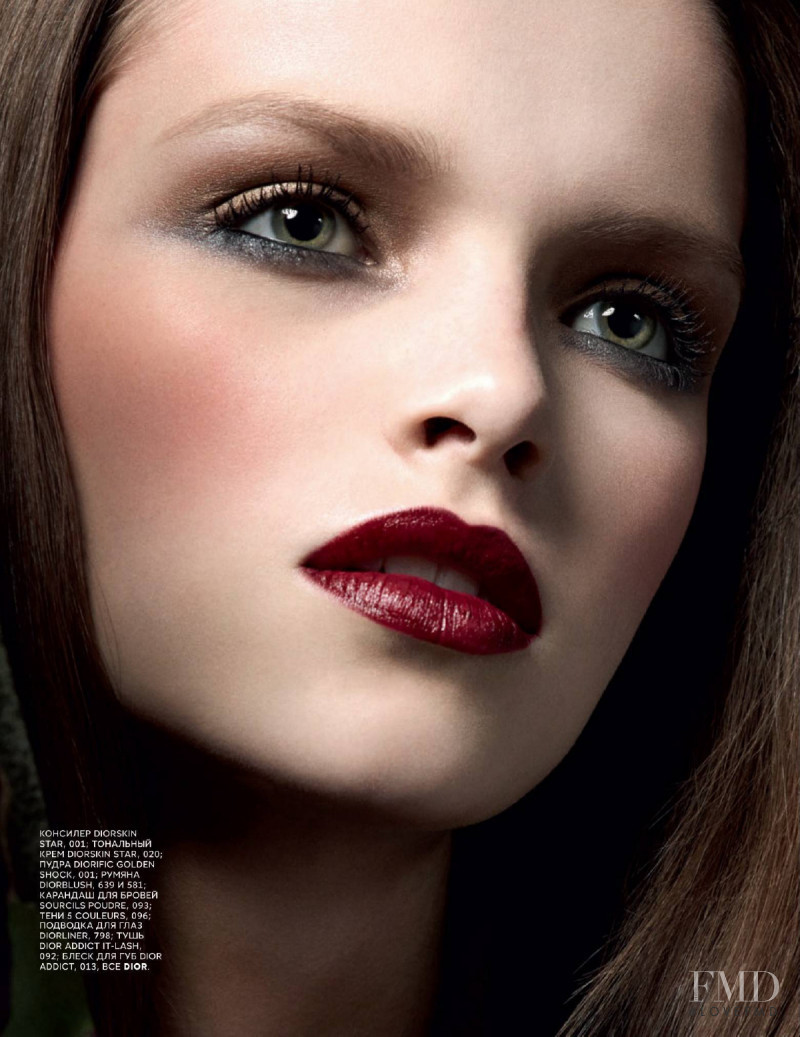 Marie-Louise Wedel featured in Beauty, January 2014