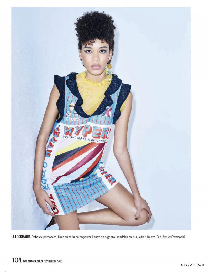 Estelle Enette featured in Choper Le Style, February 2018