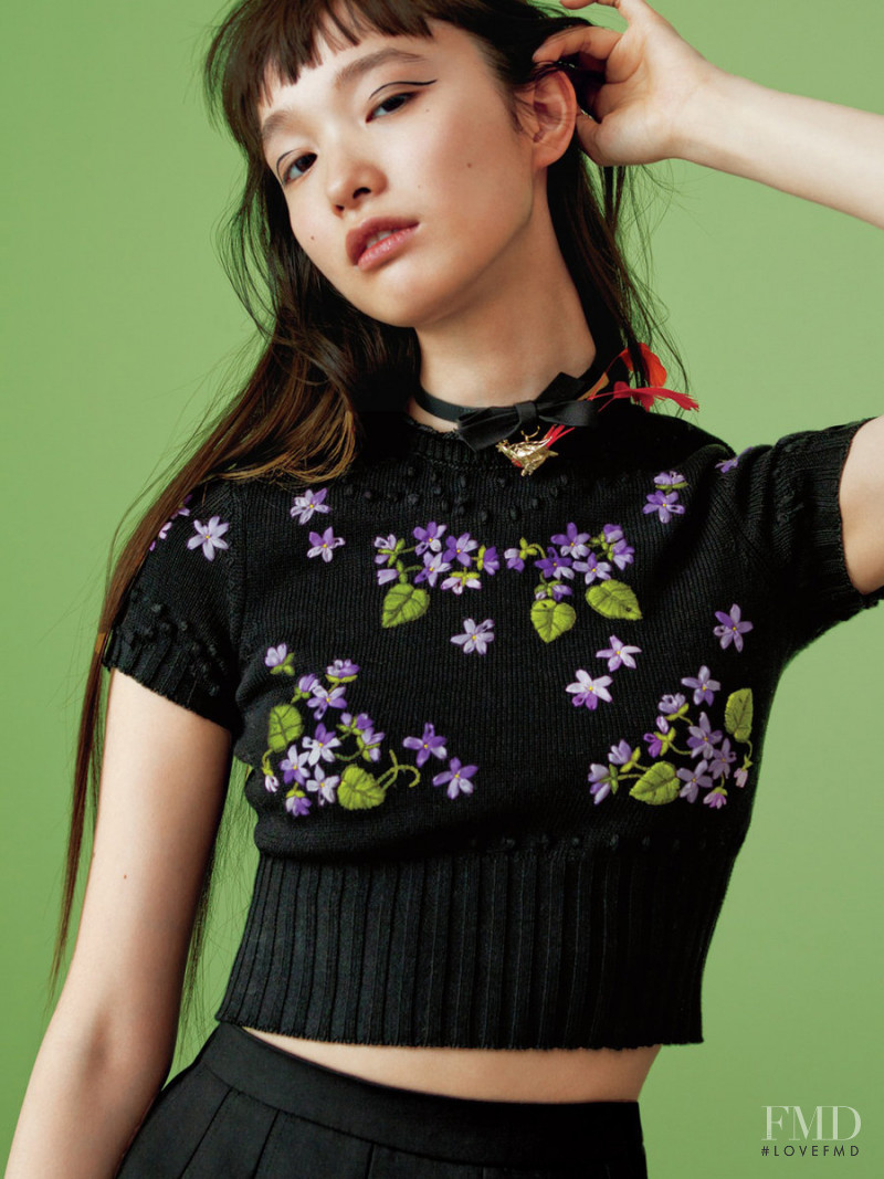 Yuka Mannami featured in Red Valentino, March 2016